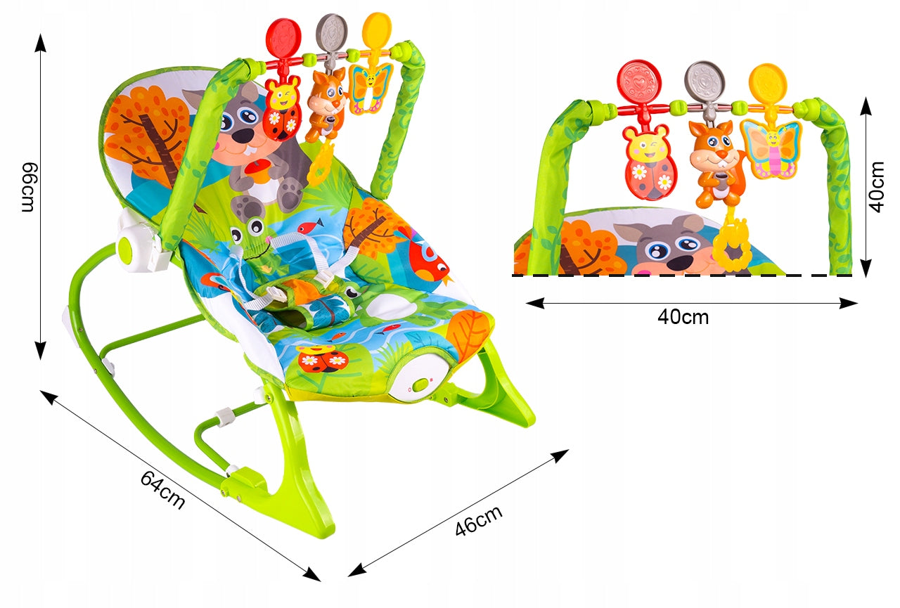 ROCKER LOUNGER SEAT VIBRATION BELTS