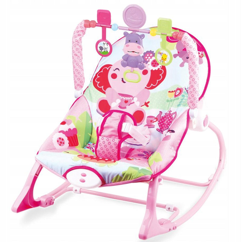 ROCKER LOUNGER VIBRATION TOY WITH MELODIES CRADLE FOR BABIES 0-18