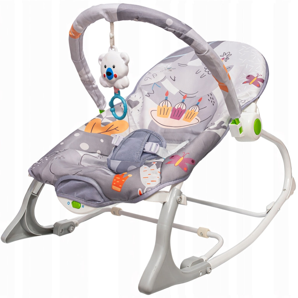ROCKER LOUNGER VIBRATION TOY WITH MELODIES CRADLE FOR BABIES Packaging status original
