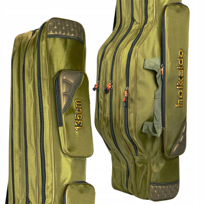 ROD COVER 140CM THICK HOKKAIDO 3 COMPARTMENTS Kind fishing rod cover
