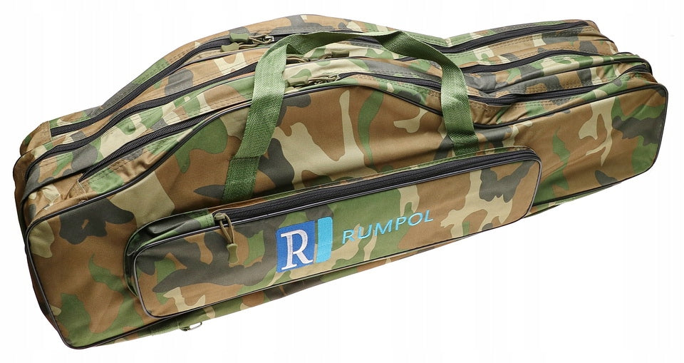 ROD COVER 90CM 3 COMPARTMENTS BAG BACKPACK SUSPENDERS RUMPOL 200501 Packaging status original