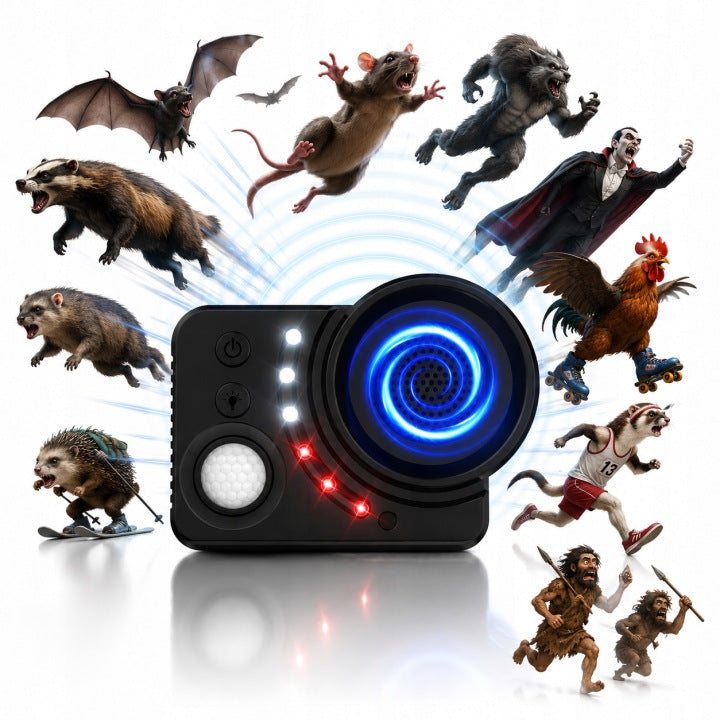 RODENT REPELLENT MARTEN MICE STRONG MOTION SENSOR RIWALL RSK-01 Manufacturer code 1,2 15m