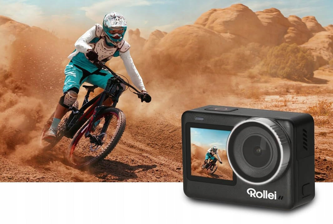 ROLLEI Action One Lite 4K Video Camera 20MP Images Stabilization Brand Rollei
