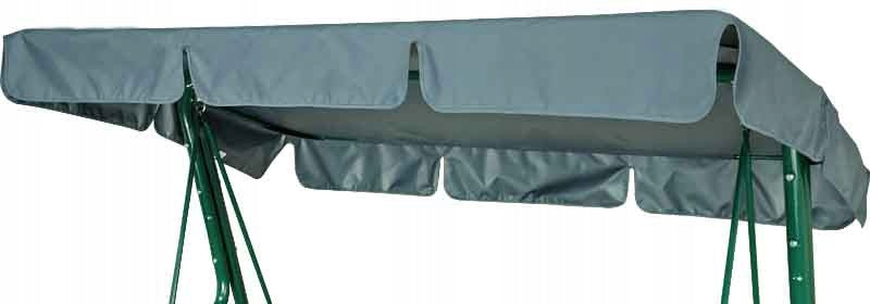 ROOF CANOPY FOR GARDEN SWING 120x195 green Kind freestanding