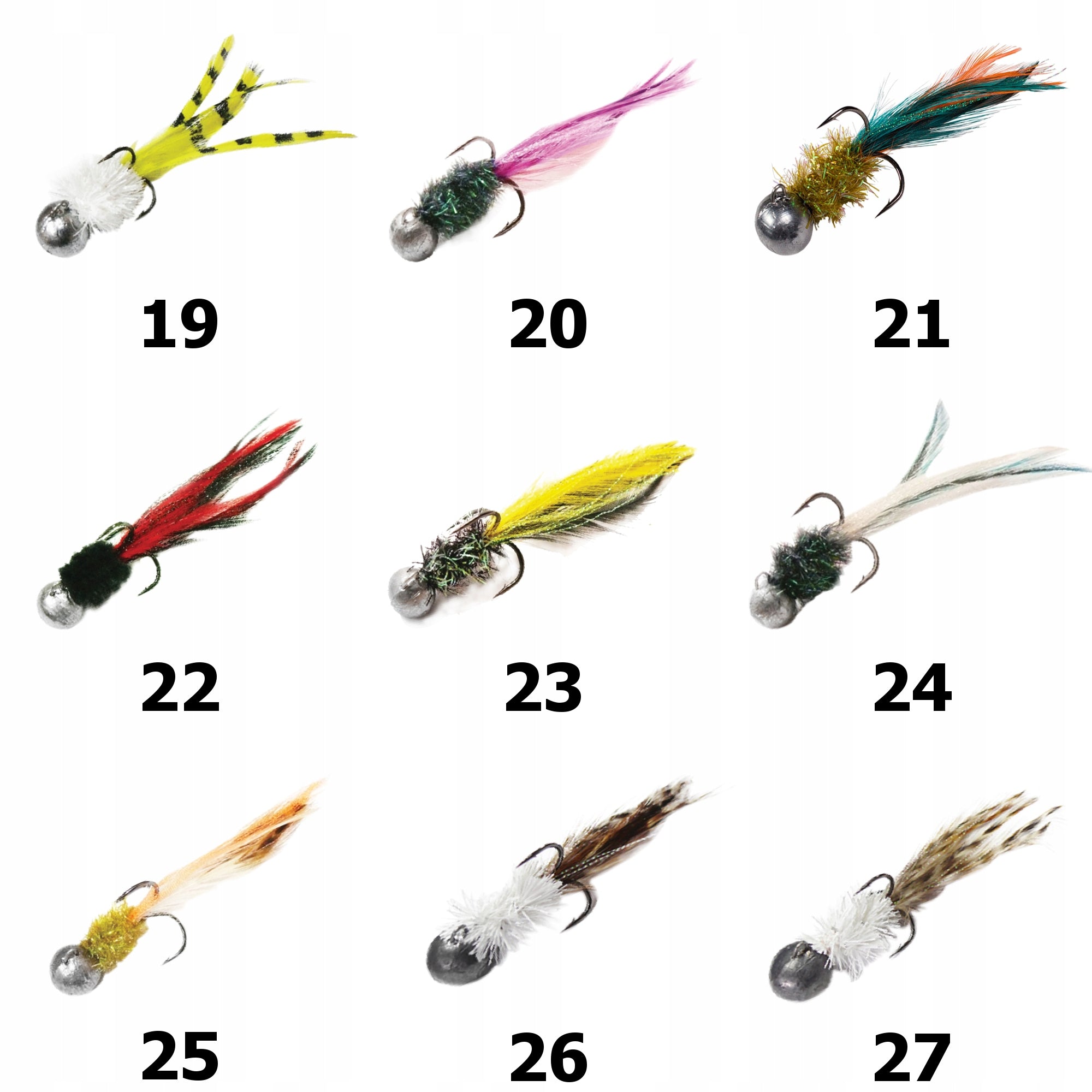 ROOSTER 10g - different colours - 100% HAND MADE - colour selection Manufacturer code KOGY-10g