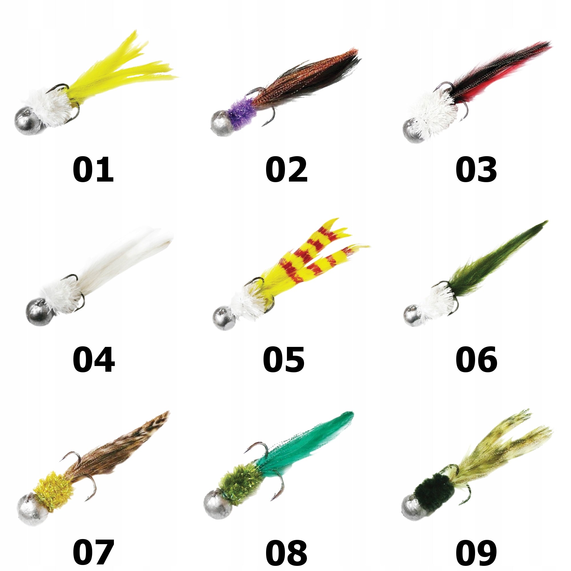ROOSTER 10g - different colours - 100% HAND MADE - colour selection