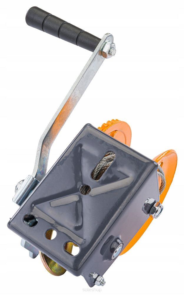 ROPE WINCH HAND CRANK WINCH 454KG 5M PER CRANK EAN (GTIN) 5904067443624