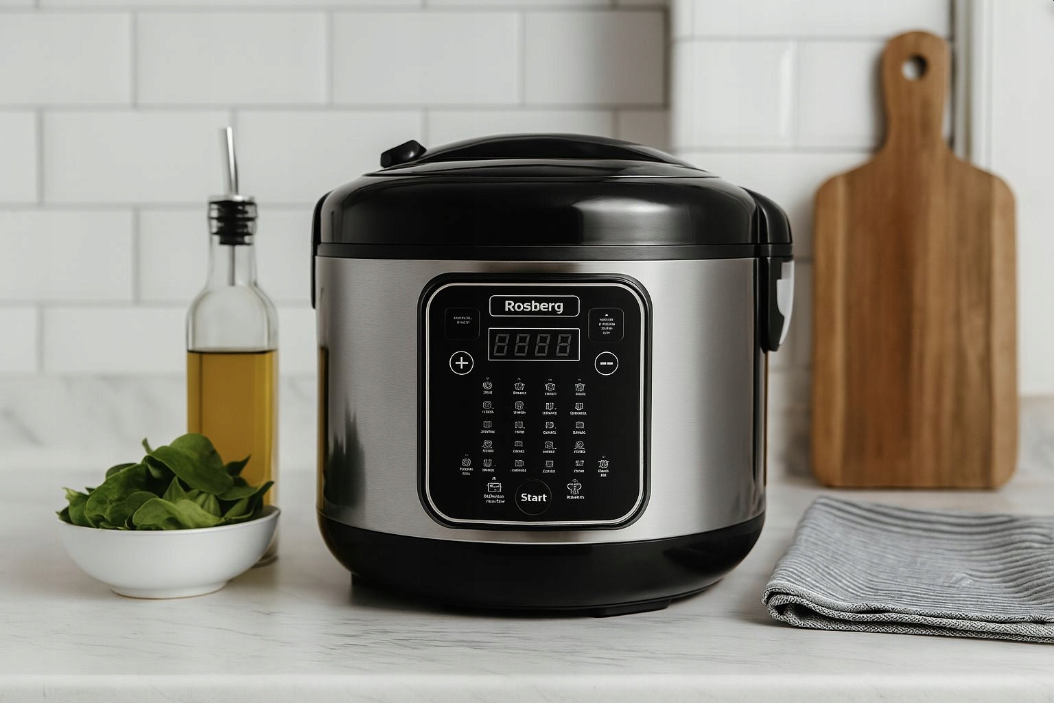 ROSBERG R51985F5 pot multicooker for cooking electric pressure cooker 31in1 Manufacturer code 3800237041176