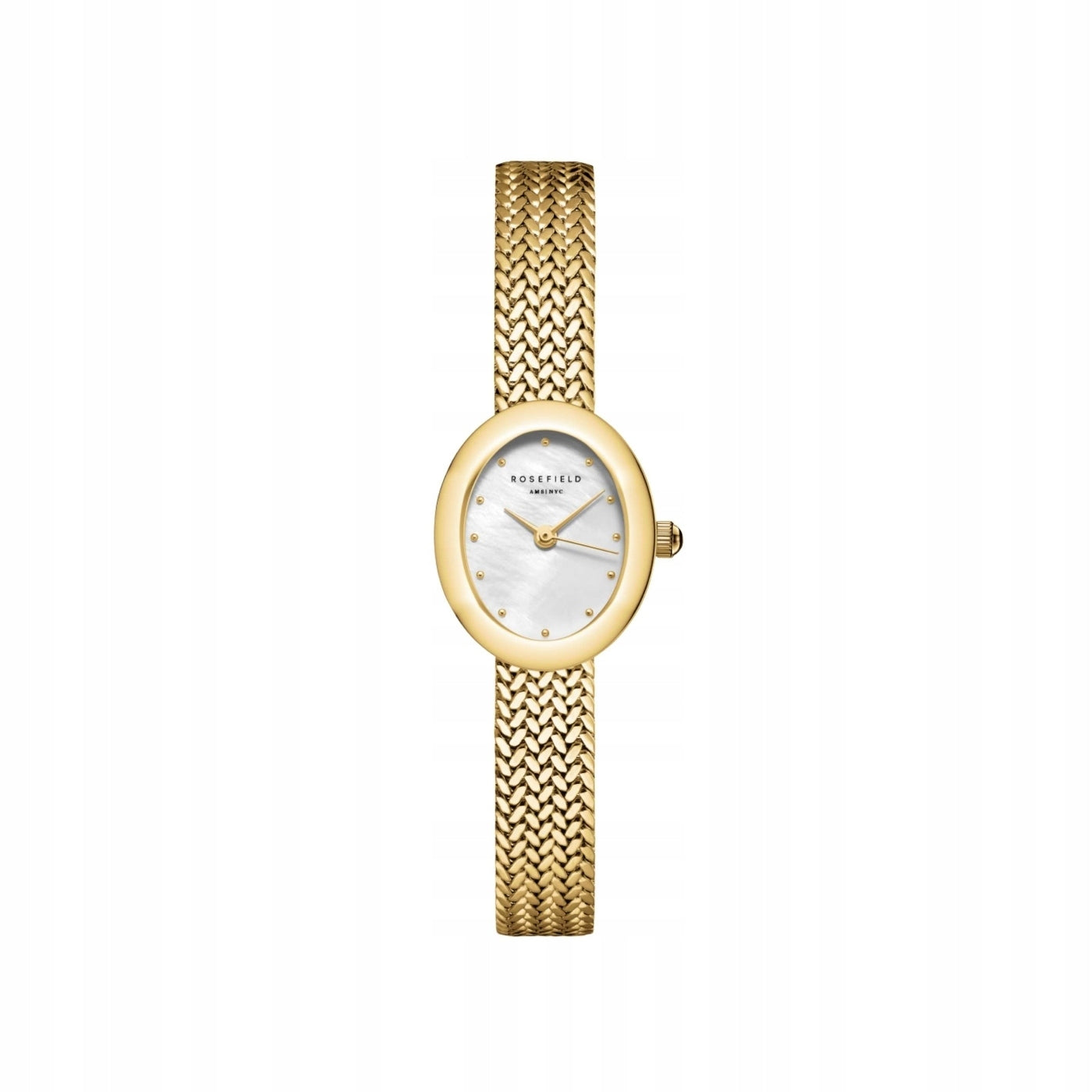 ROSEFIELD Women's Watch Mini Oval 18.5mm Gold Manufacturer code MWGMG-M02