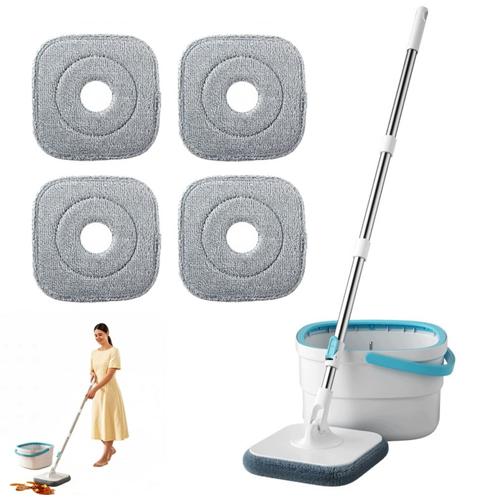 ROTARY MOP 2.7L WATER SEPARATION CLEAN DIRTY 4 PADS MICROFIBER