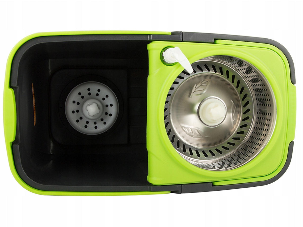 ROTARY MOP 360 BUCKET DISPENSER SET OF 2X MICROFIBER PADS Manufacturer code DOM-27078