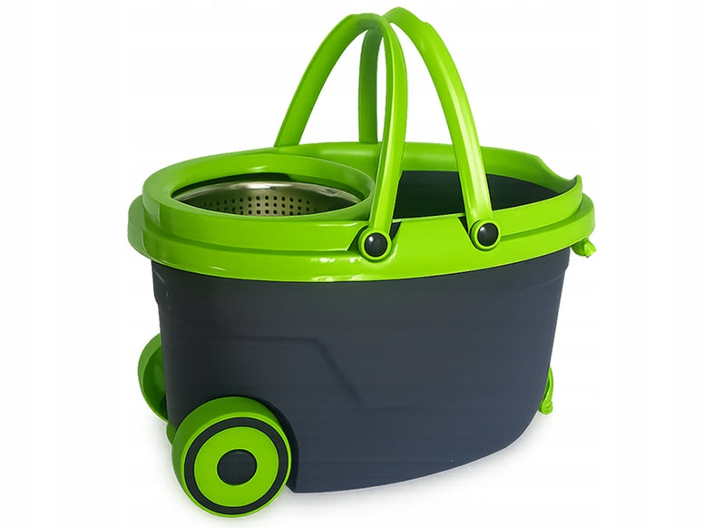 ROTARY MOP 360° + BUCKET ON WHEELS + 2x MICROFIBER COVER Manufacturer code 27774