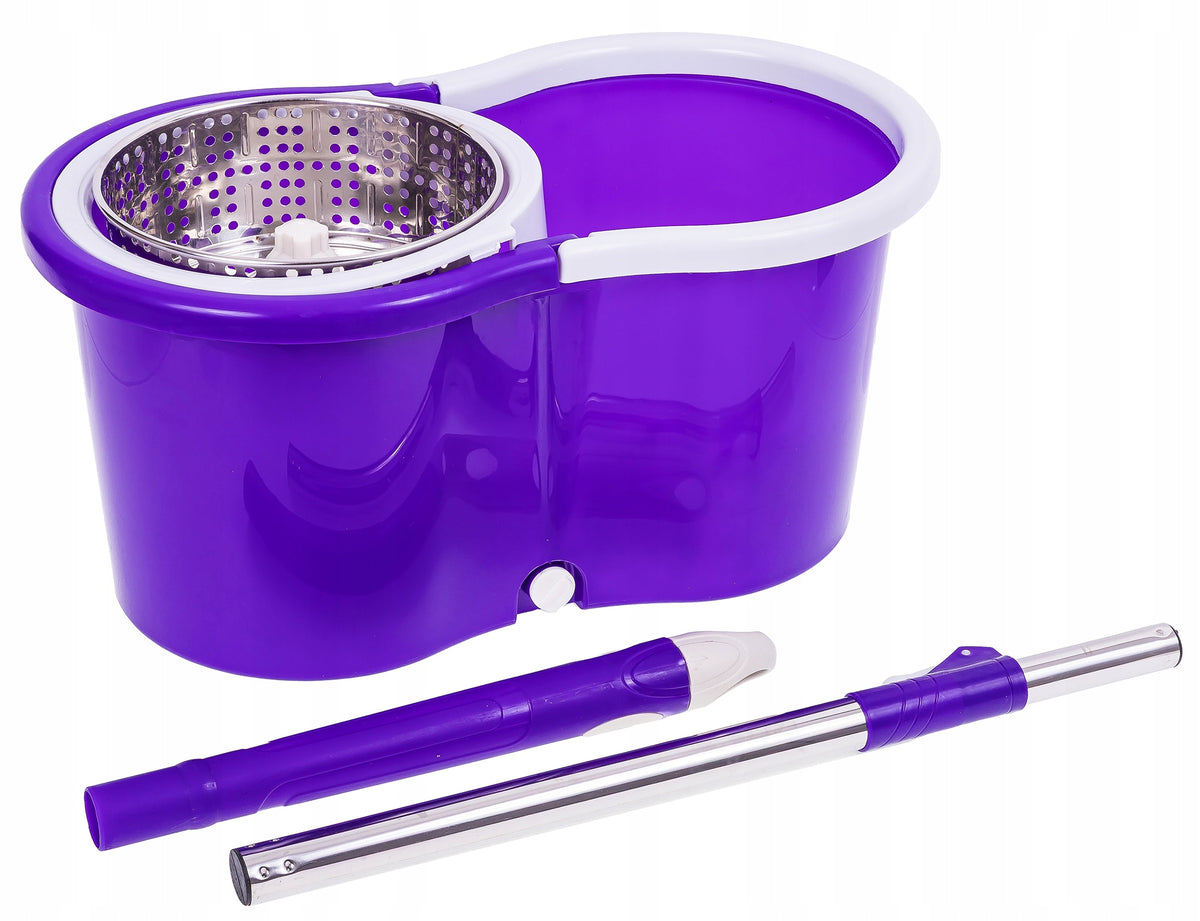 ROTARY MOP SPINNING 360 DRIVE IN HANDLE BUCKET + 2 CARTRIDGES Brand Linbox