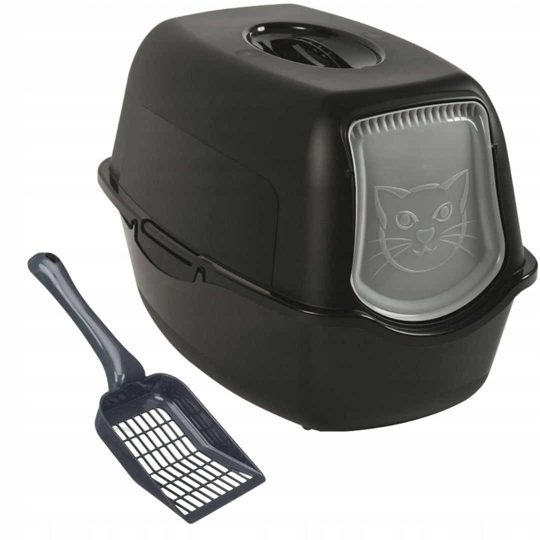 ROTHO Bailey Black - cat litter box Length 56 cm