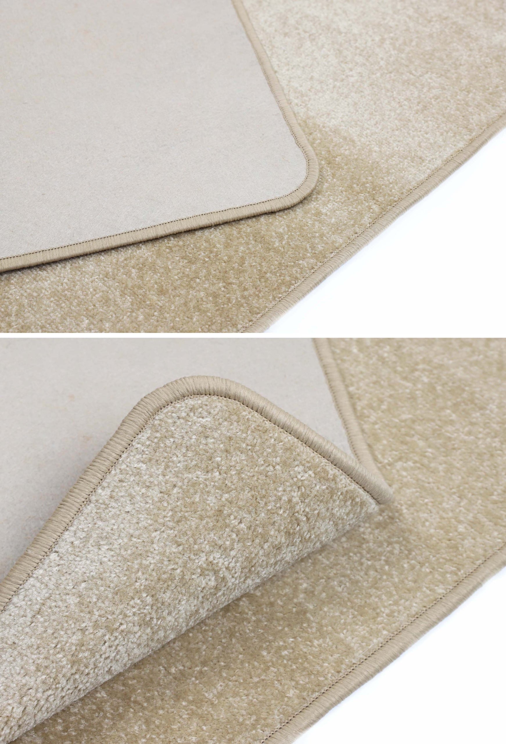ROUND CARPET DIAMOND BEIGE CIRCLE 200X200 cm Thickness 8 mm