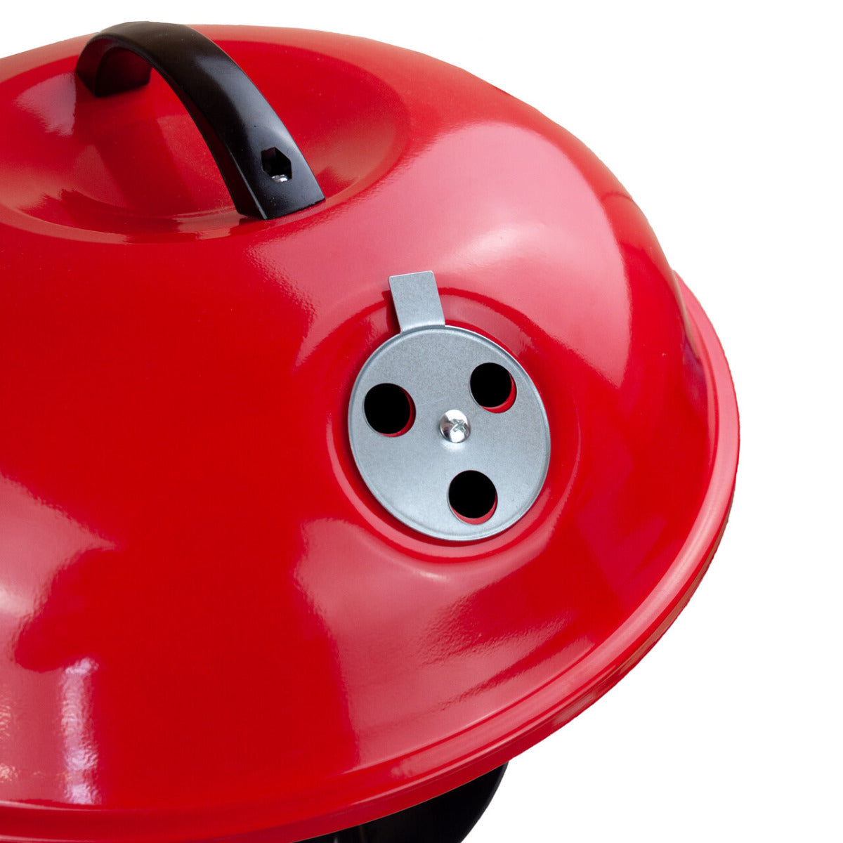 ROUND CLOSED GARDEN CHARCOAL GRILL WITH LID AND ASHTRAY SOLID Manufacturer Martom