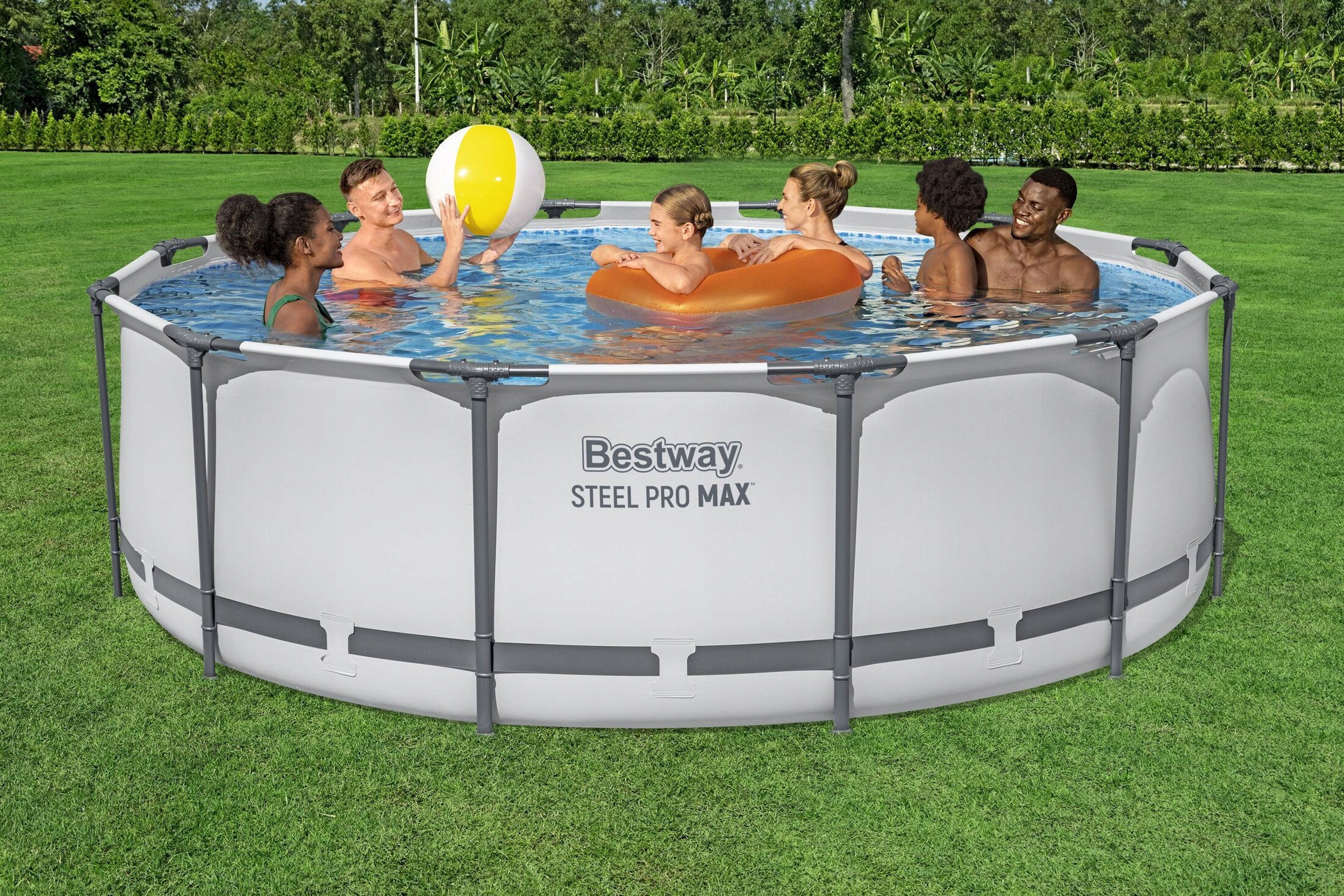 ROUND GARDEN FRAME POOL 366x100cm BESTWAY SET 10in1 Manufacturer code 56418