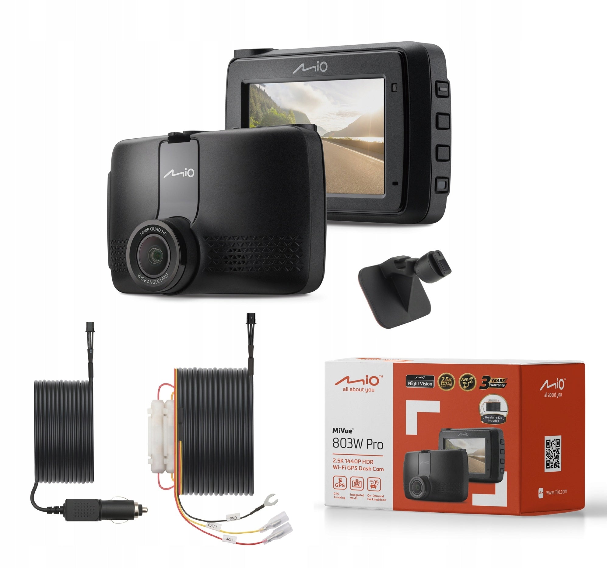 ROUTE RECORDER MIO MiVue 803W Pro HDR SMARTBOX