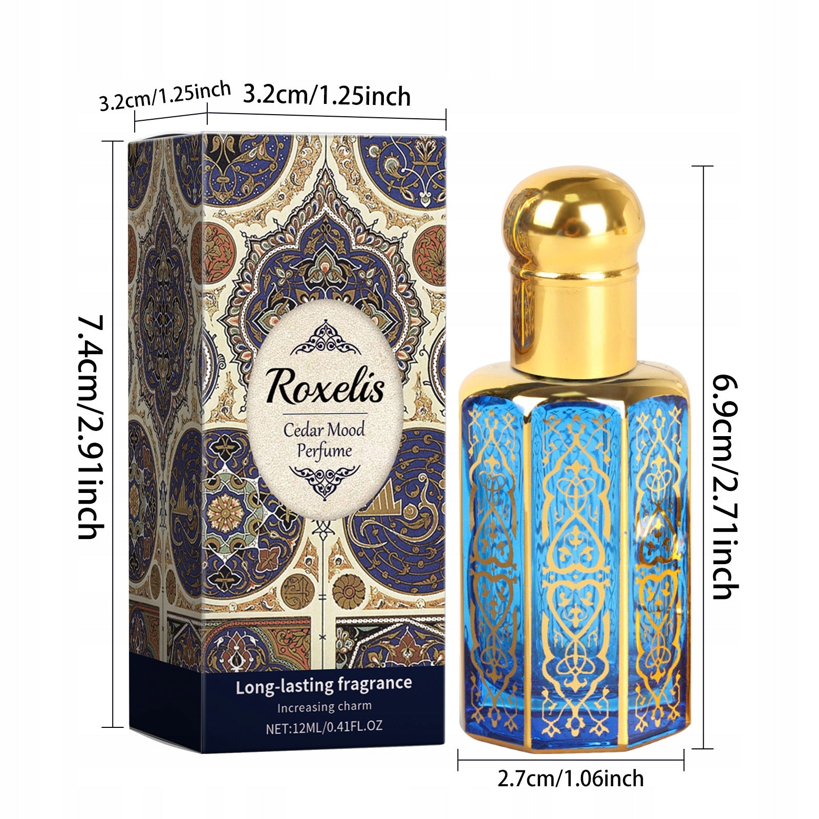 ROXELIS Cedar Mood arabski olejek perfumowany cedr unisex 12ml Manufacturer code Guangdong Ximonth Technology Co., Ltd.