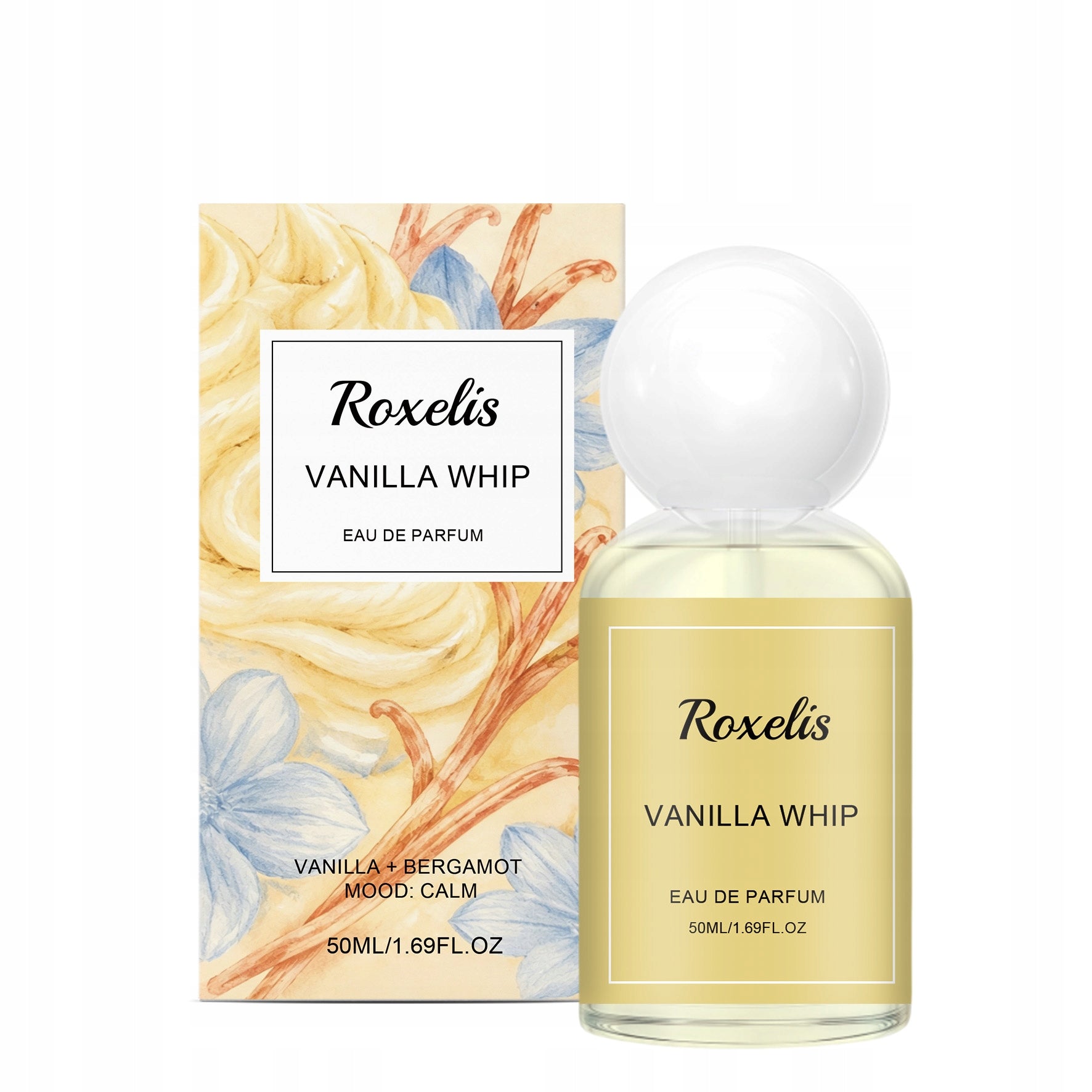 ROXELIS Vanilla Softness woda perfumowana EDP damskie słodkie 50ml