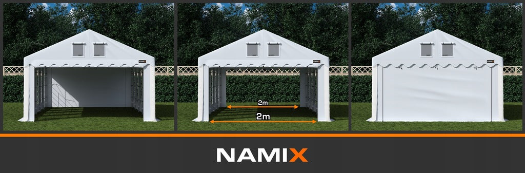 ROYAL 3x6 Garden Party Tent VARIOUS COLORS Width 3 m