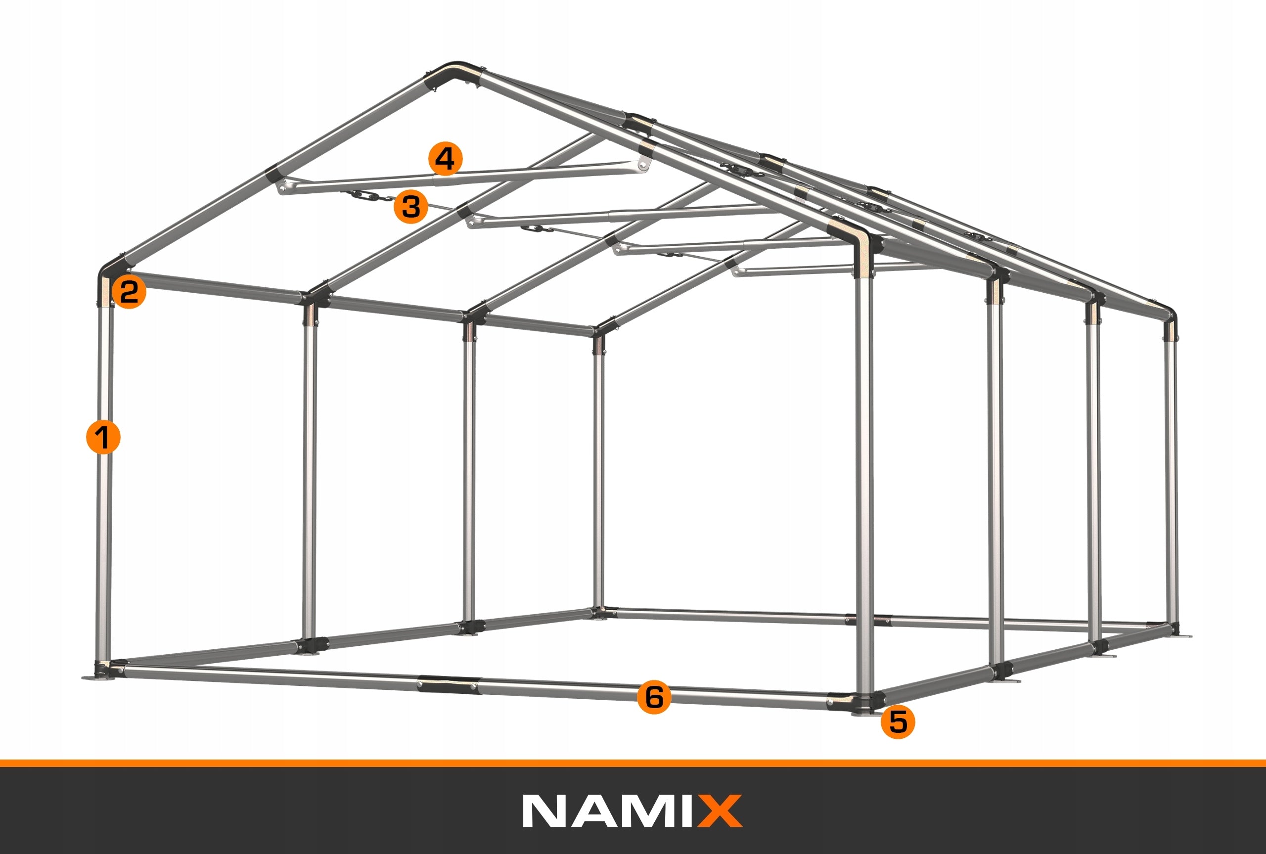 ROYAL 4x6 Garden Party Tent VARIOUS COLORS Manufacturer code namiot_royal_4x6