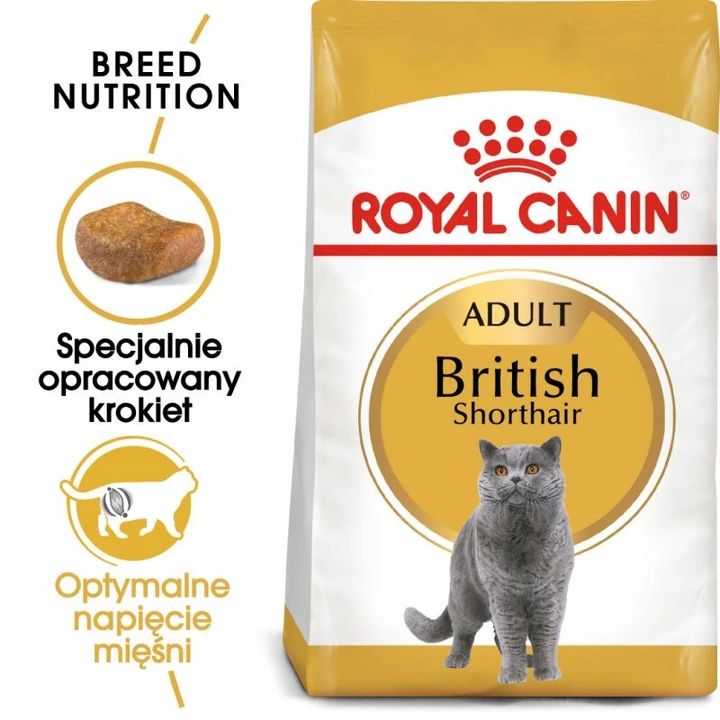 ROYAL CANIN BRITISH SHORTHAIR 4 kg Dry Cat Food Manufacturer code 3182550756440