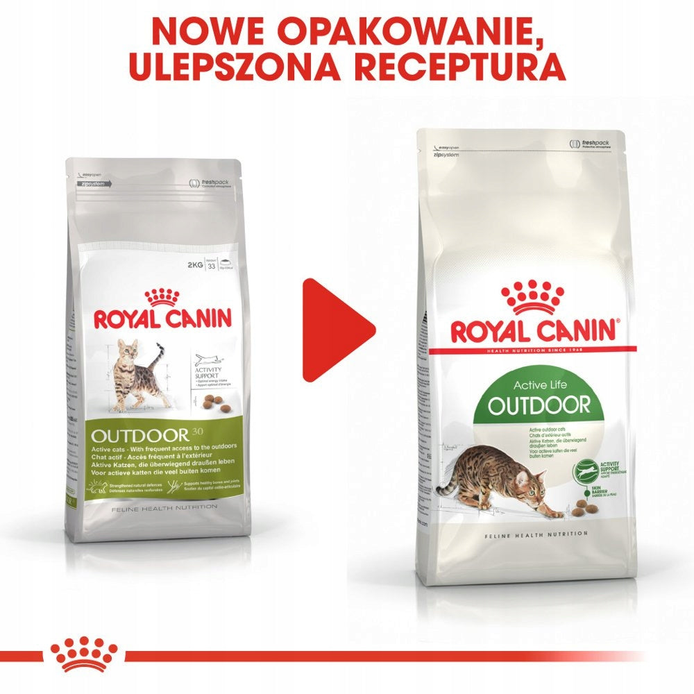 ROYAL CANIN Outdoor 30 400g food for adult cats, outgoing Product weight 0.4 kg