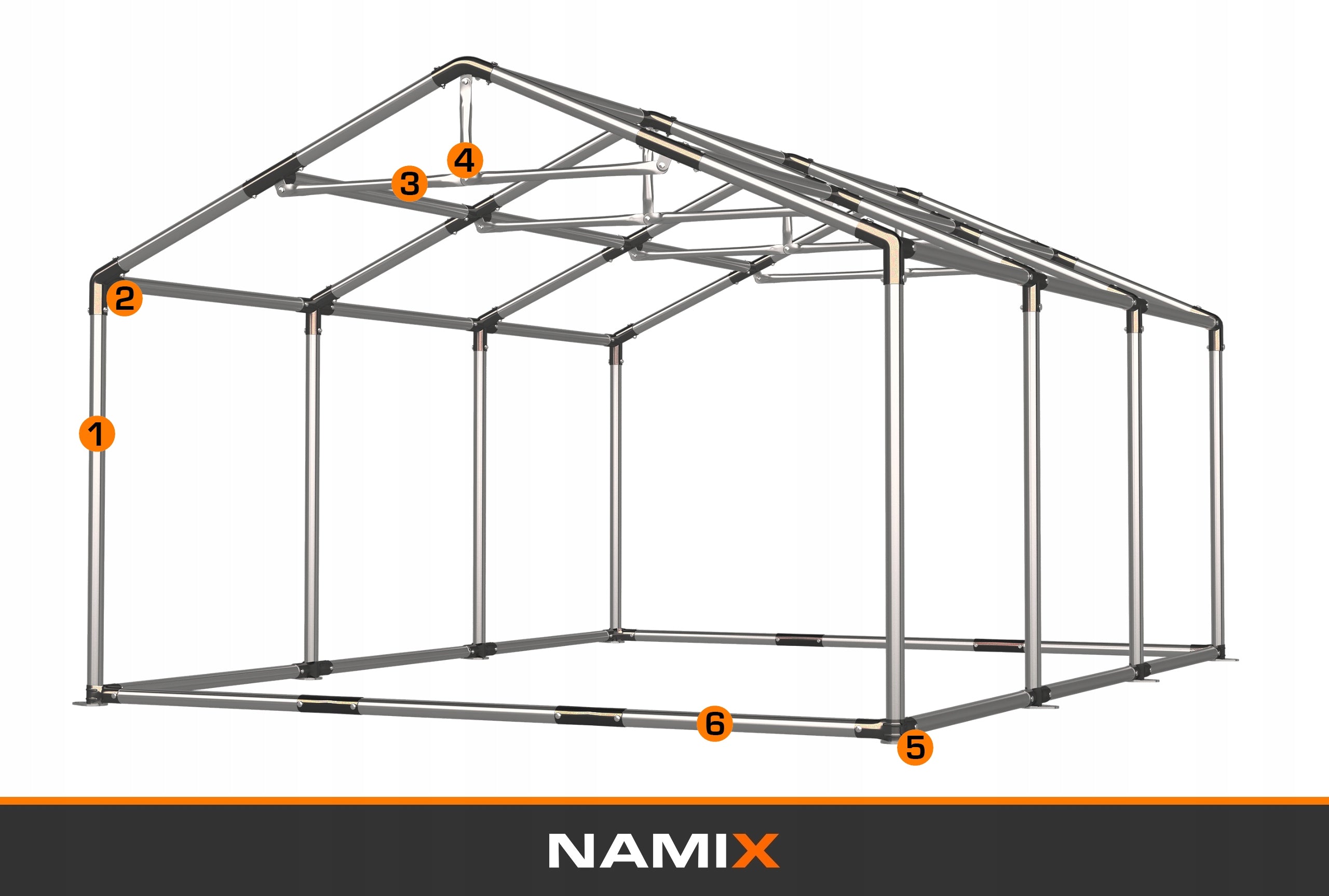 ROYAL TENT 6x6 Party Garden VARIOUS COLORS Manufacturer code namiot_royal_6x6