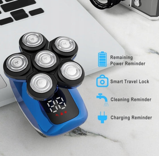 RQ7800 Head Shaver – Smart, Waterproof, Digital Display Manufacturer code E68