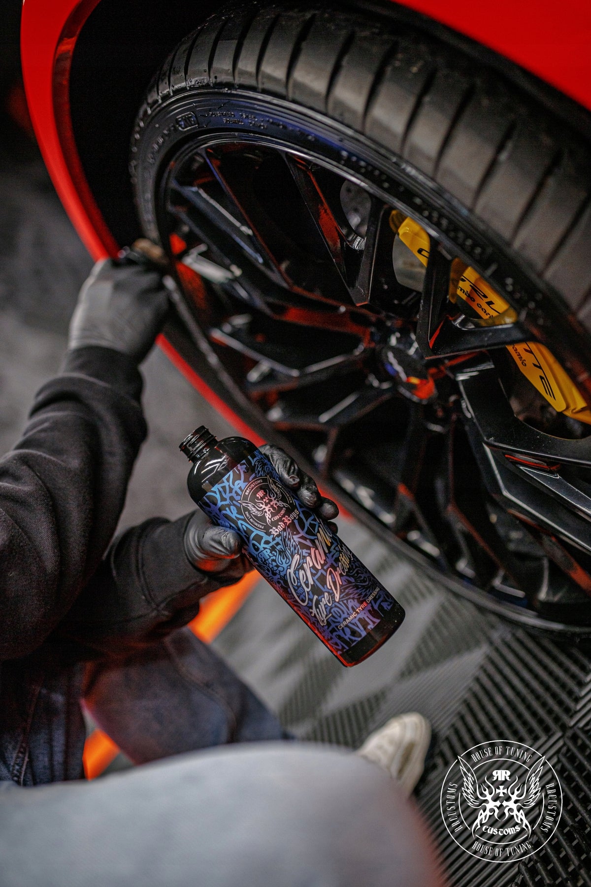 RR Customs BadBoys Ceramic Tyre Dressing 150ml Tire Black for tires EAN (GTIN) 5903678004408