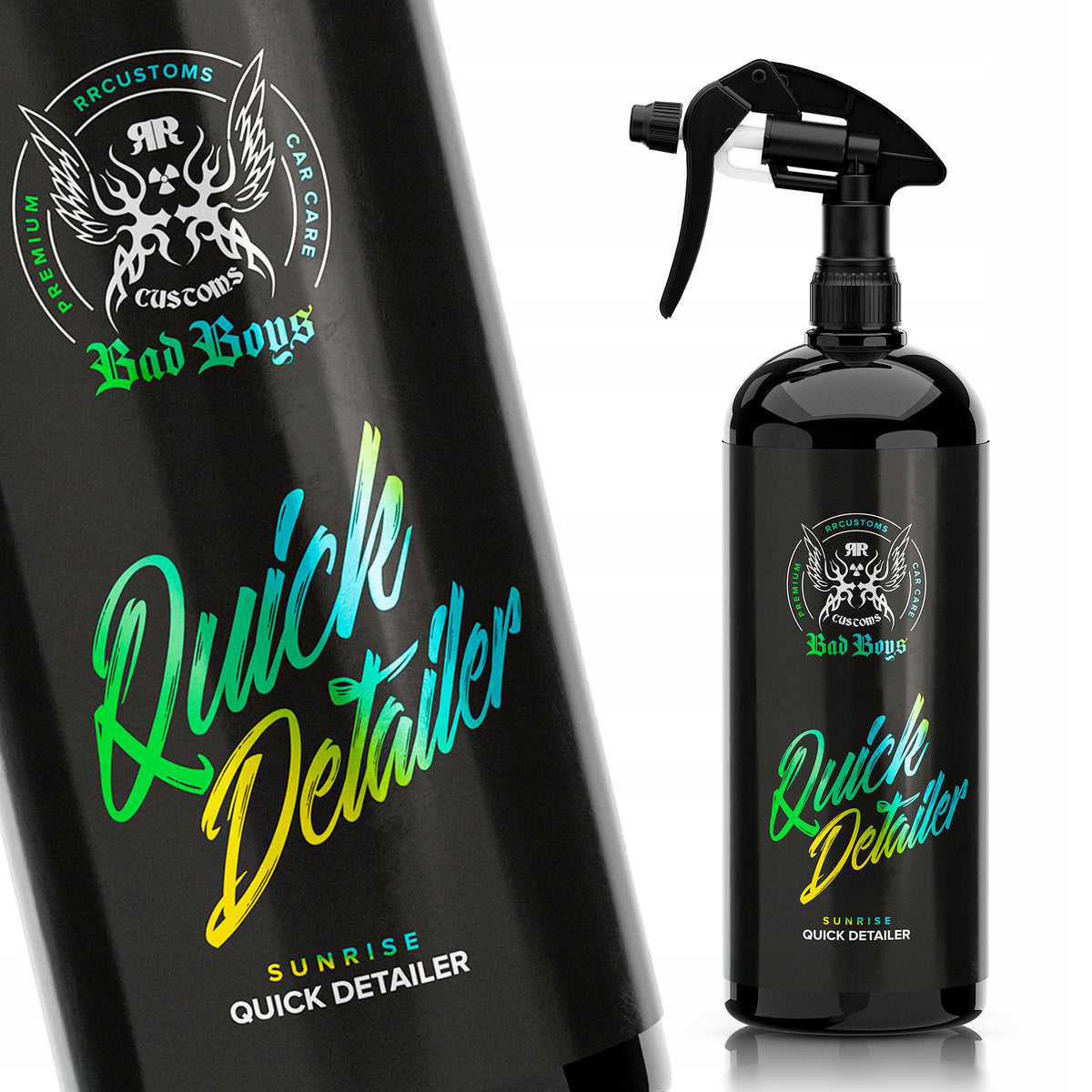 RR Customs BadBoys Quick Detailer QD 1L Spray Wax Polisher