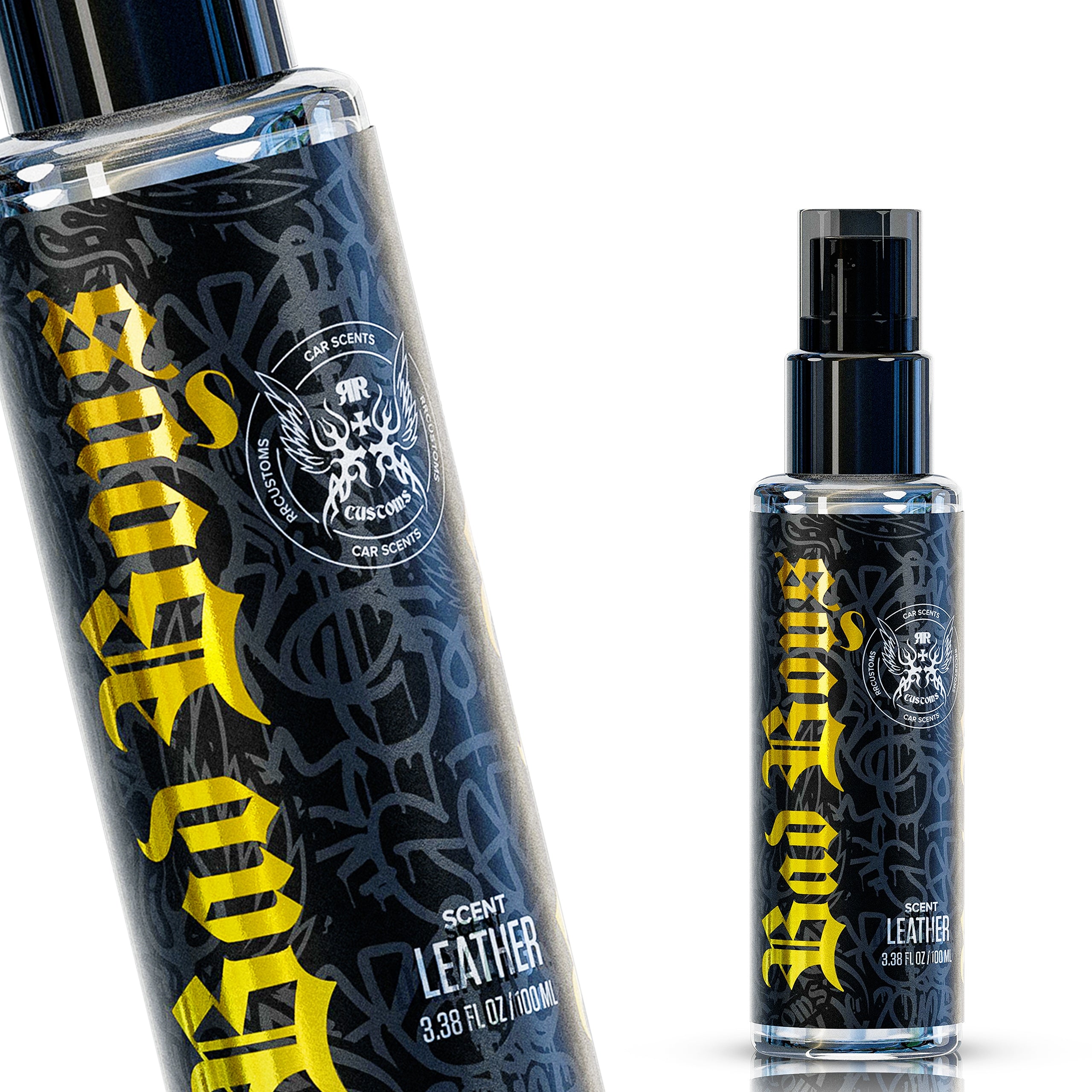 RR Customs BadBoys Scent Leather 100ml leather fragrance car freshener