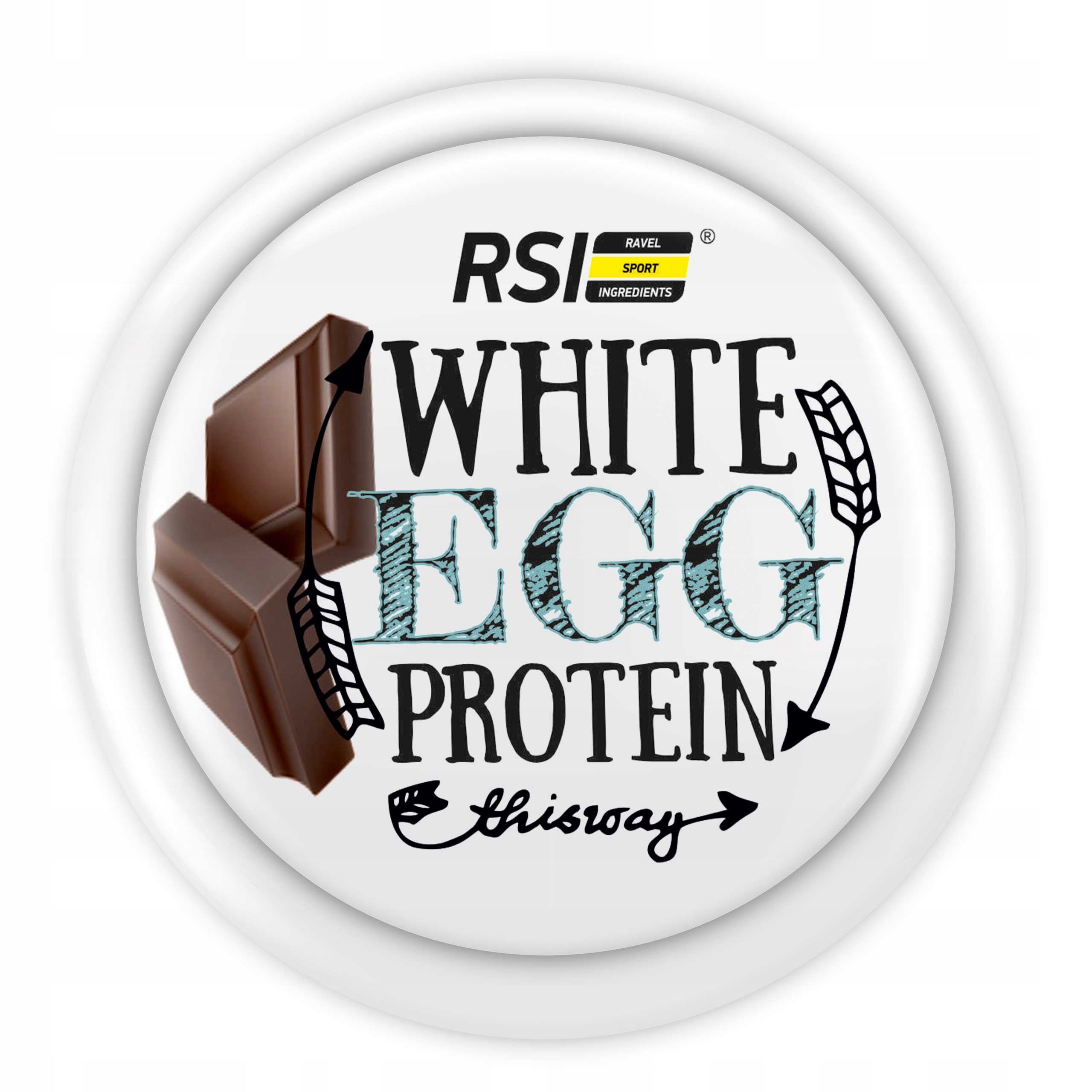 RSI EGG WHITE PROTEIN 510g ALBUMINA EGG WHITE REGENERATION CHOCOLATE DIET EAN (GTIN) 5903631580598