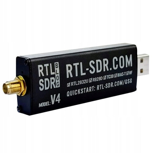 RTL-SDR RTL2832U DVB-T V4 receiver SDR 500kHz - 1766MHz + dipole antennas Packaging status original
