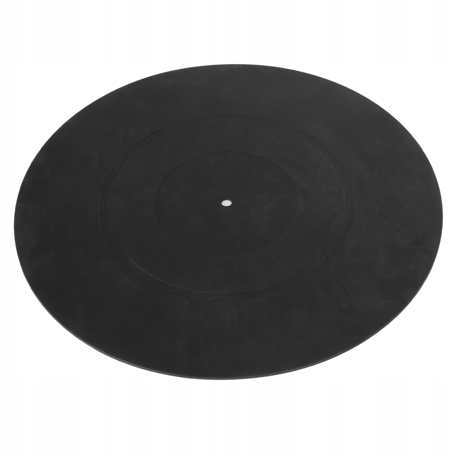 RUBBER ANTISTATIC TURNTABLE PLATE COVER BLACK Packaging status original