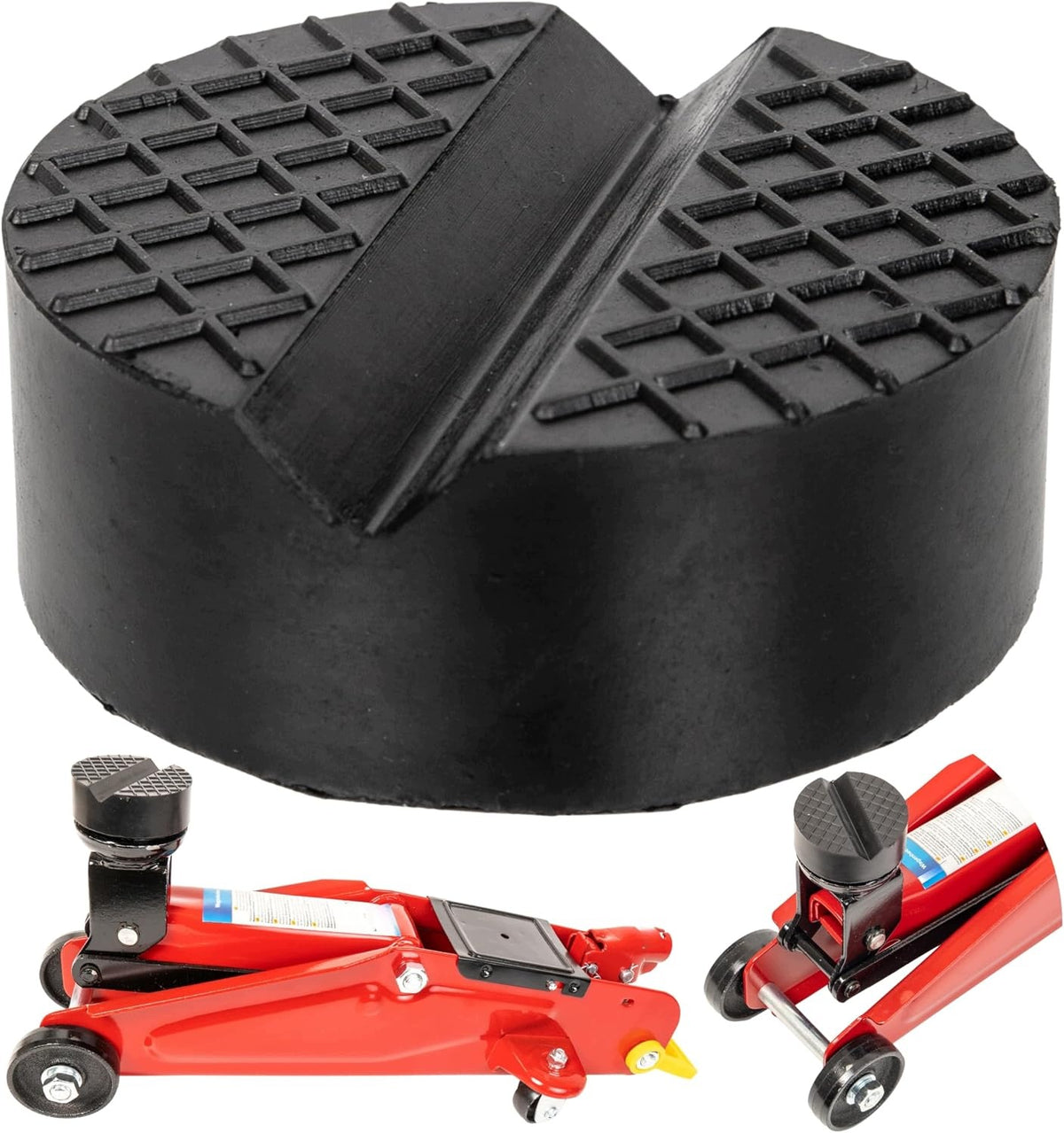 RUBBER COVER FOR CAR LIFT Ø65MM V-GROOVE UP TO 3,5T