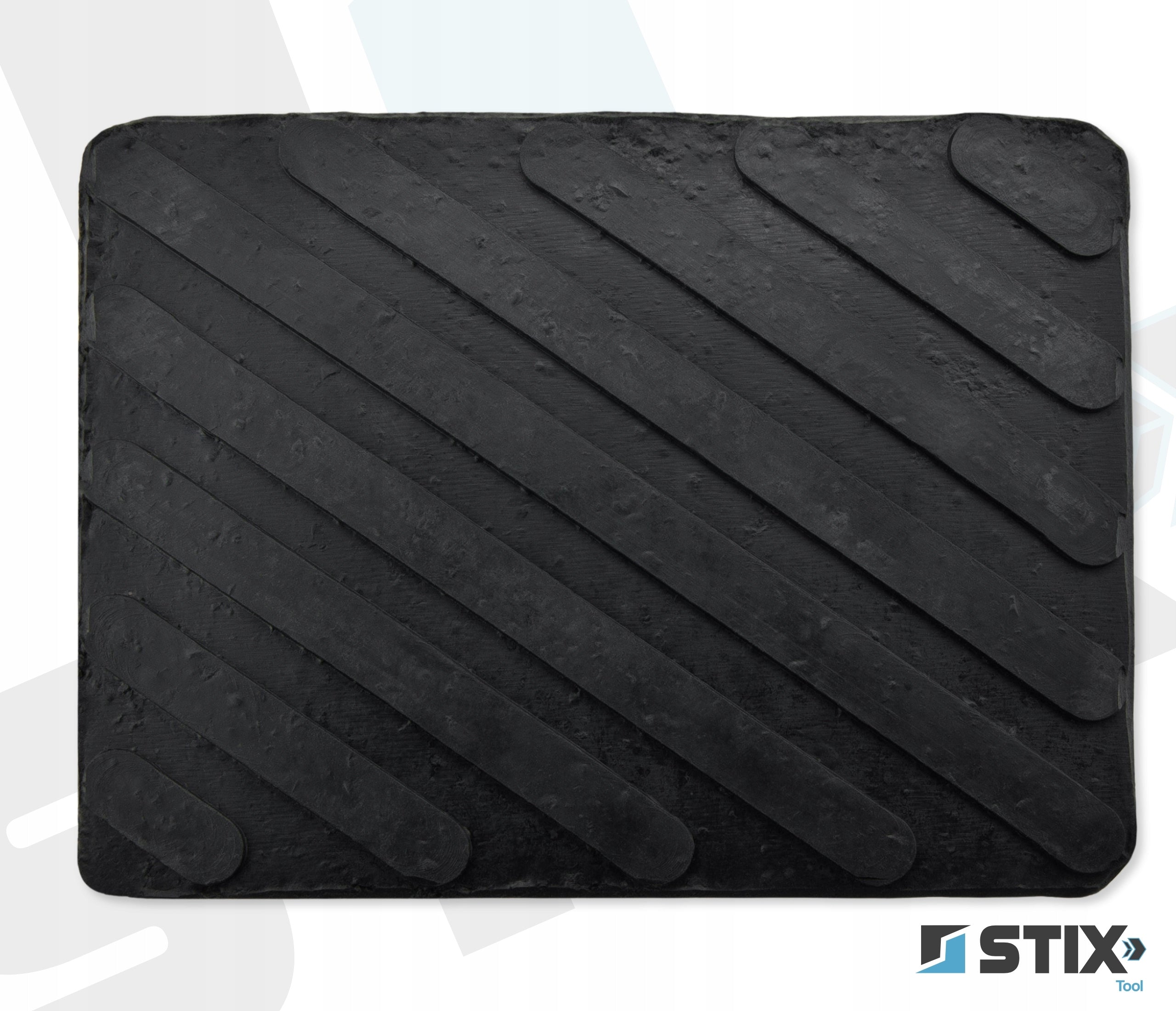 RUBBER CUBE RUBBER PAD FOR LIFT 165 x 120 x 60 mm STIX Product weight with unit packaging 1.6 kg
