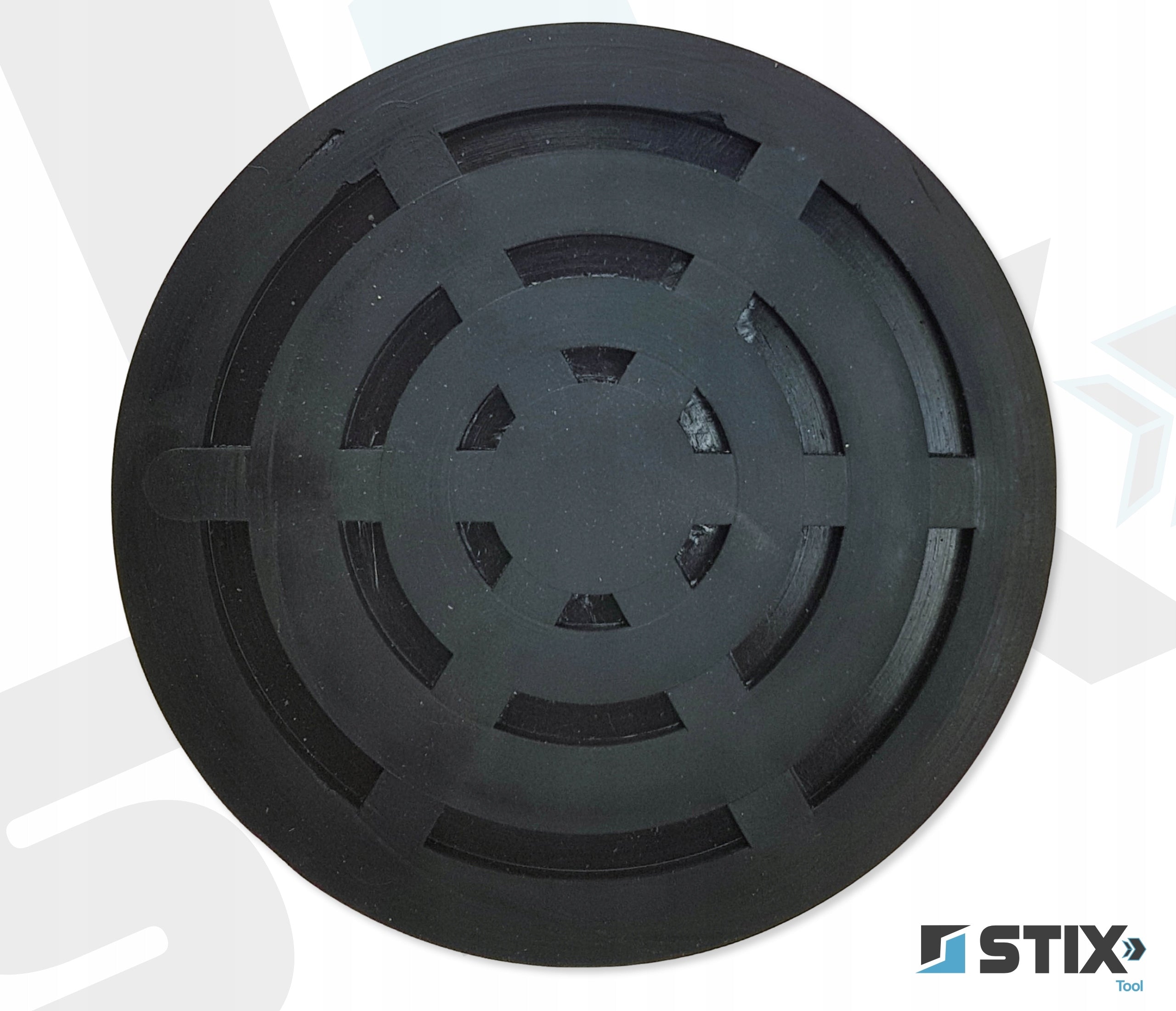 RUBBER FOR COLUMN LIFT OVERLAY PAW PAD 130 x 110 x 25 mm Product weight with unit packaging 0.3 kg