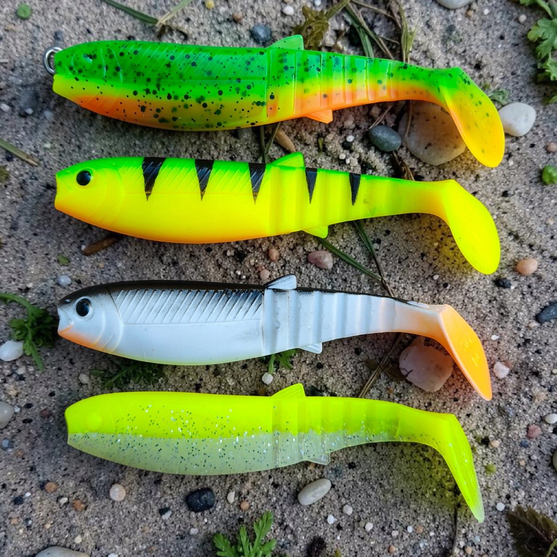 RUBBER FOR PIKE CANNIBAL SAVAGE GEAR 10CM SET OF 14 PIECES Manufacturer code 1111