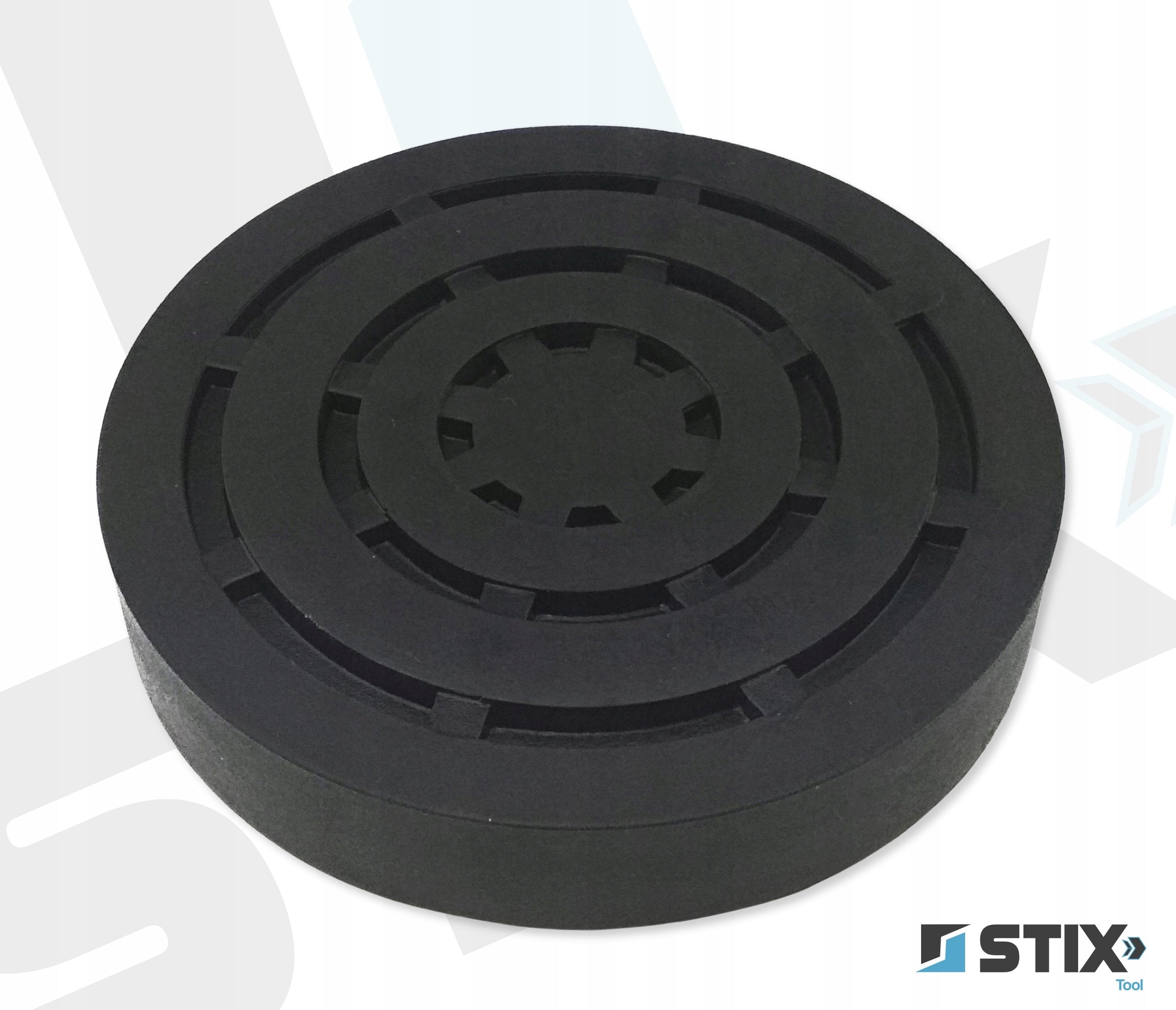 RUBBER FOR TWO-COLUMN LIFT OVERLAY PAW BACKING 120 x 100 x 25mm Brand Stix