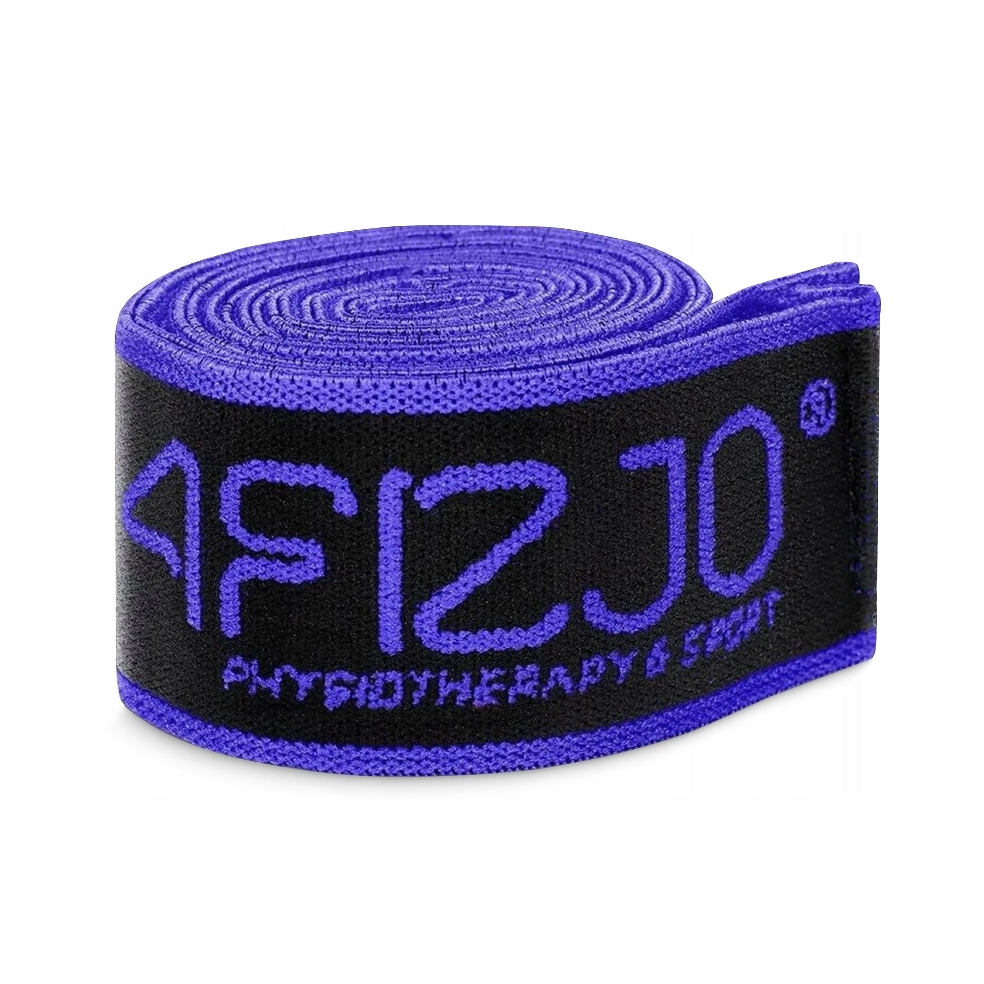 RUBBER GYMNASTIC TAPE FOR STRETCHING REHABILITATION 8 LOOPS Width 42 mm