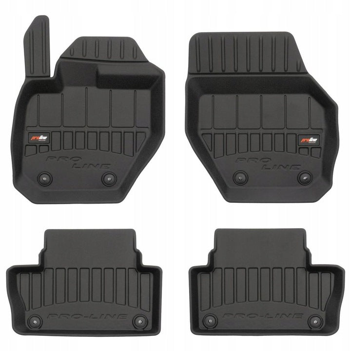 RUBBER MATS VOLVO XC60 1 2008-2017 TROUGHS 3D