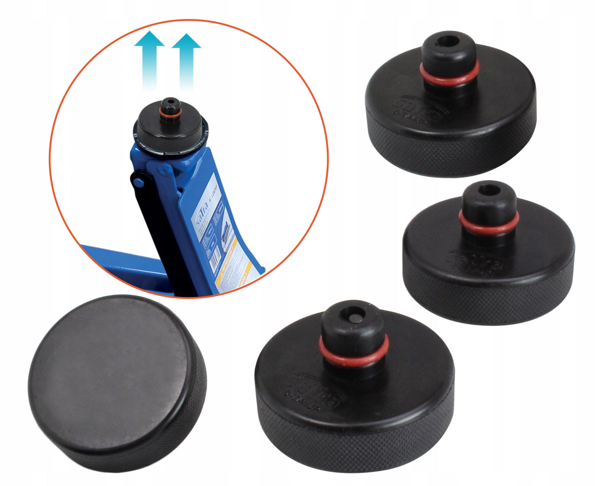 RUBBER PADS FOR TESLA MODEL 3 / Y / X / S – 4 PCS