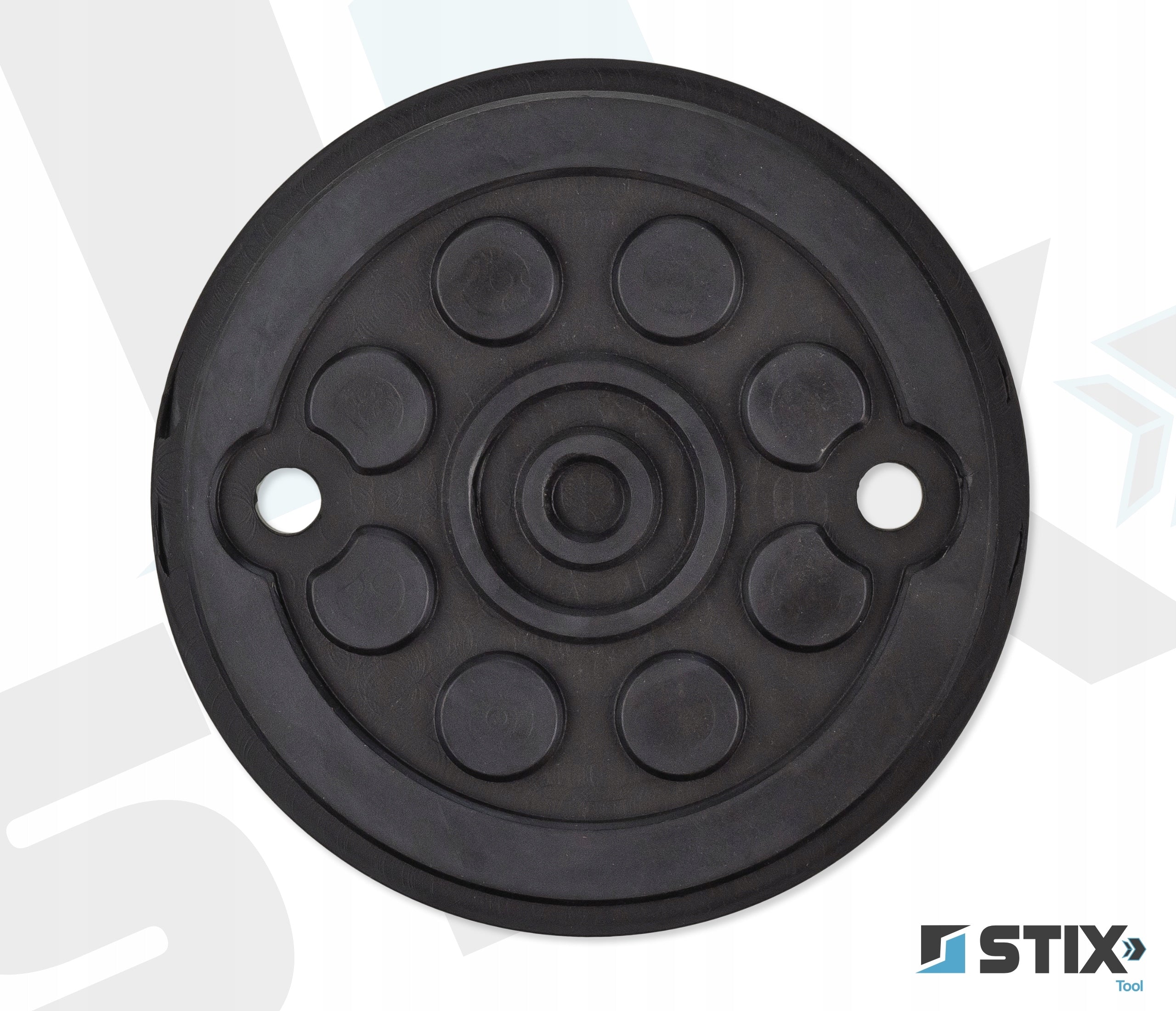 RUBBER REINFORCED FOR TWO-COLUMN PAW LIFT 120 x 112 x 22 mm Manufacturer code 23-03-76284