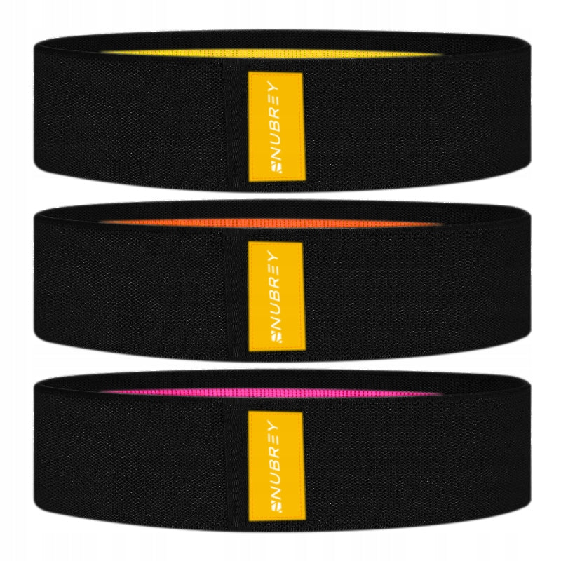 RUBBER RESISTANCE BANDS HIP BAND FOR STRETCHING EXERCISES RUBBER SET 3 PACK FITNESS Manufacturer code 0026-Z1
