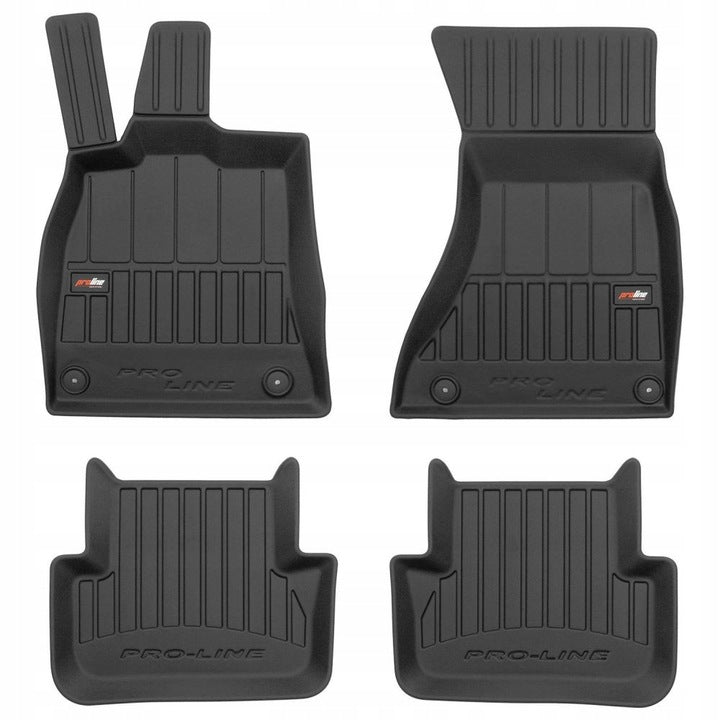 RUBBER RUGS AUDI A4 B8 2008-2015 TROUGH 3D