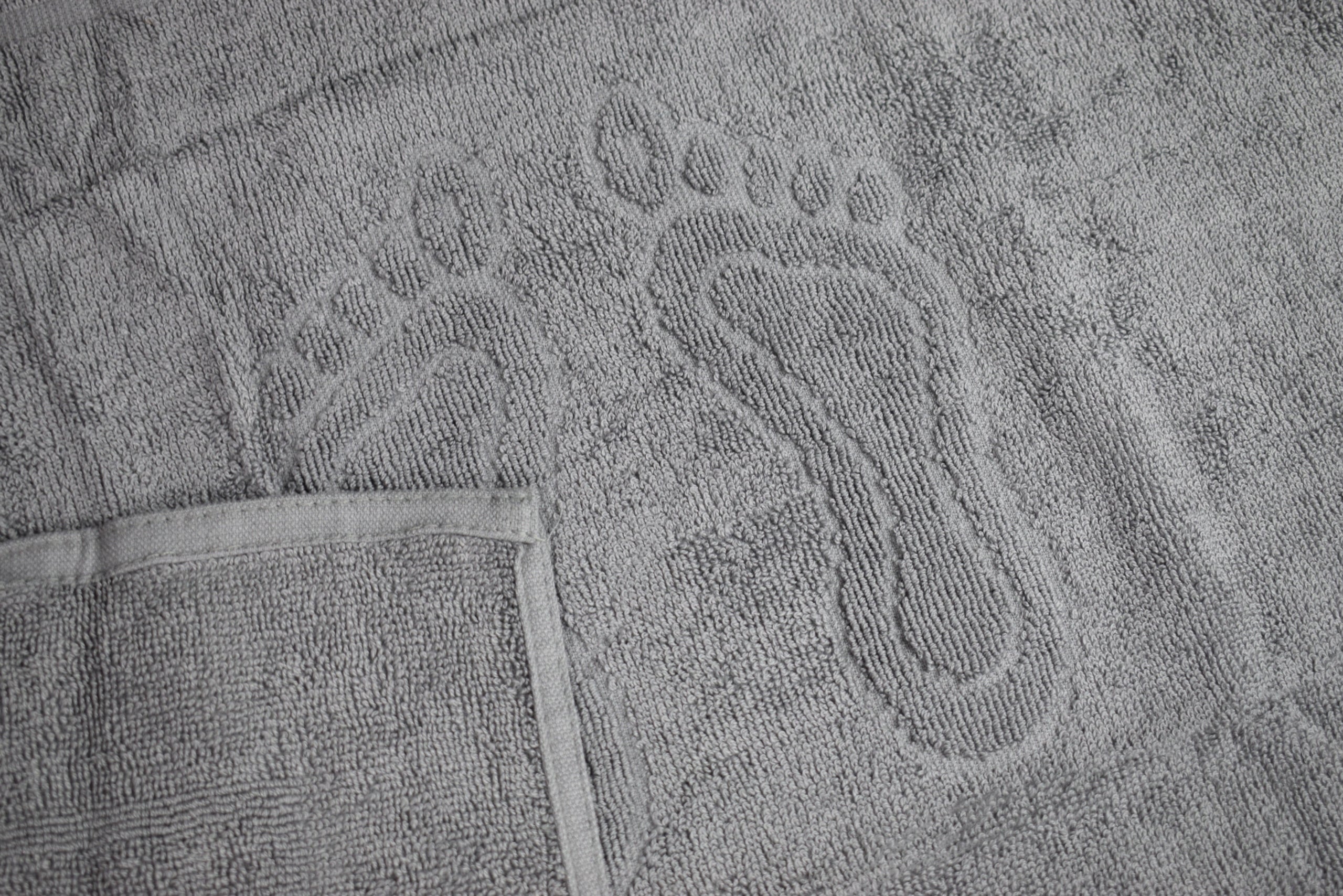 RUG BATHROOM TOWEL HOTEL FOOT MAT 50X70cm COTTON DEW Grey Product width 50 cm