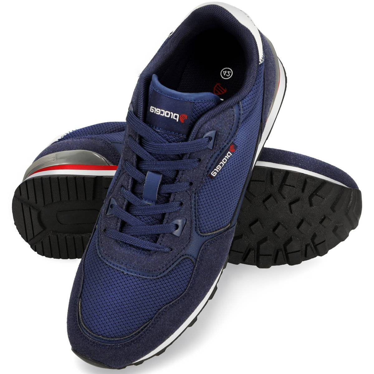 RUNNER MESH NAVY Shoes Work shoes BHP without lift sports sneakers 42