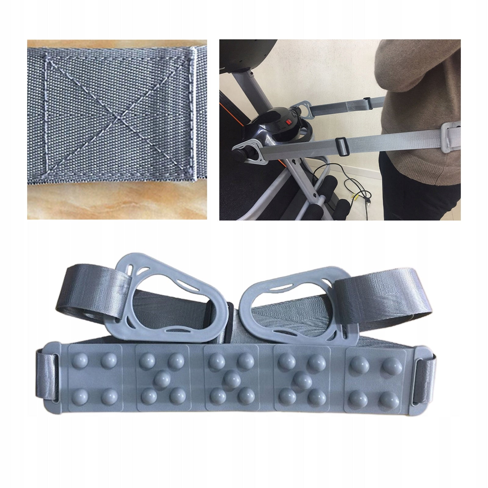 RUNNING BELT FOR TREADMILL SLIMMING BELT FOR RUNNING ABDOMINAL MASSAGER Size universal